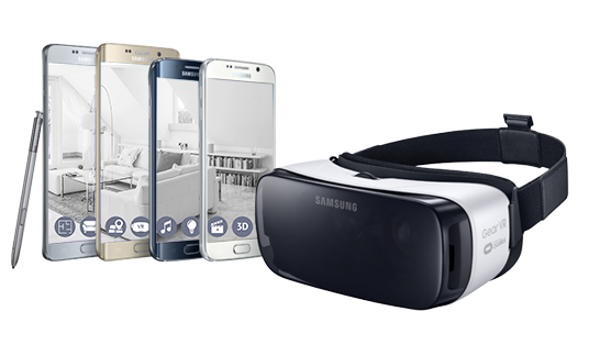 Samsung Gear VR - Virtual reality Brille