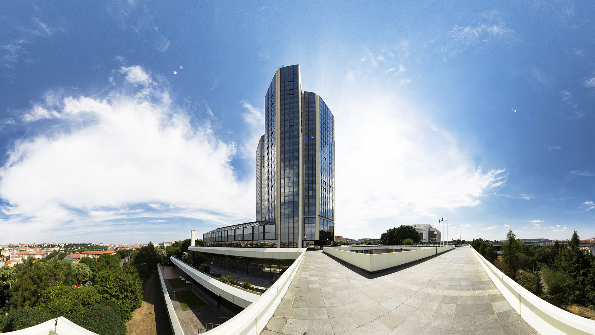 Architektur Mercator Panoramafoto