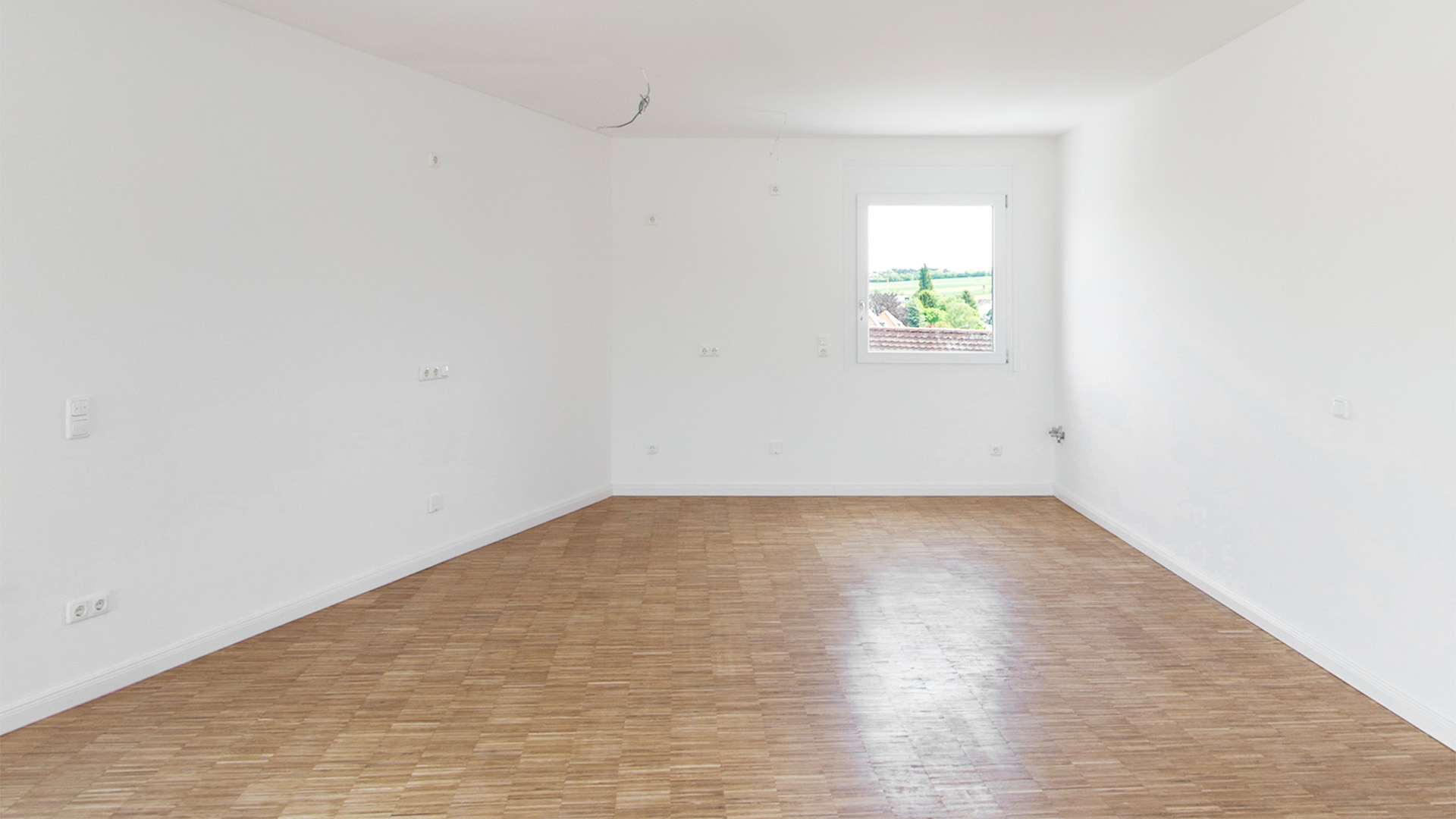 Küche leer - vor virtual digital staging Küche leer - vor virtual digital staging